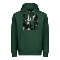 Sports Green Summer Vibes Black White Cowhide Premium Hoodie - CowCowDesign