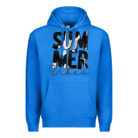 True Royal Summer Vibes Black White Cowhide Premium Hoodie - CowCowDesign