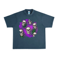 Midnight Navy halloween patch 2 Urban Heavy Tee - BundleAndBundleShop