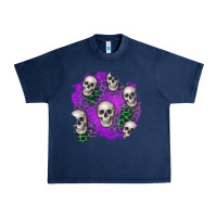 Navy halloween patch 2 Urban Heavy Tee - BundleAndBundleShop