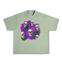Oil Green halloween patch 2 Urban Heavy Tee - BundleAndBundleShop