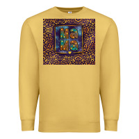 Antique Gold Leopard mama Premium Sweatshirt - FaDigitalArtStudio