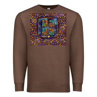Chestnut Leopard mama Premium Sweatshirt - FaDigitalArtStudio