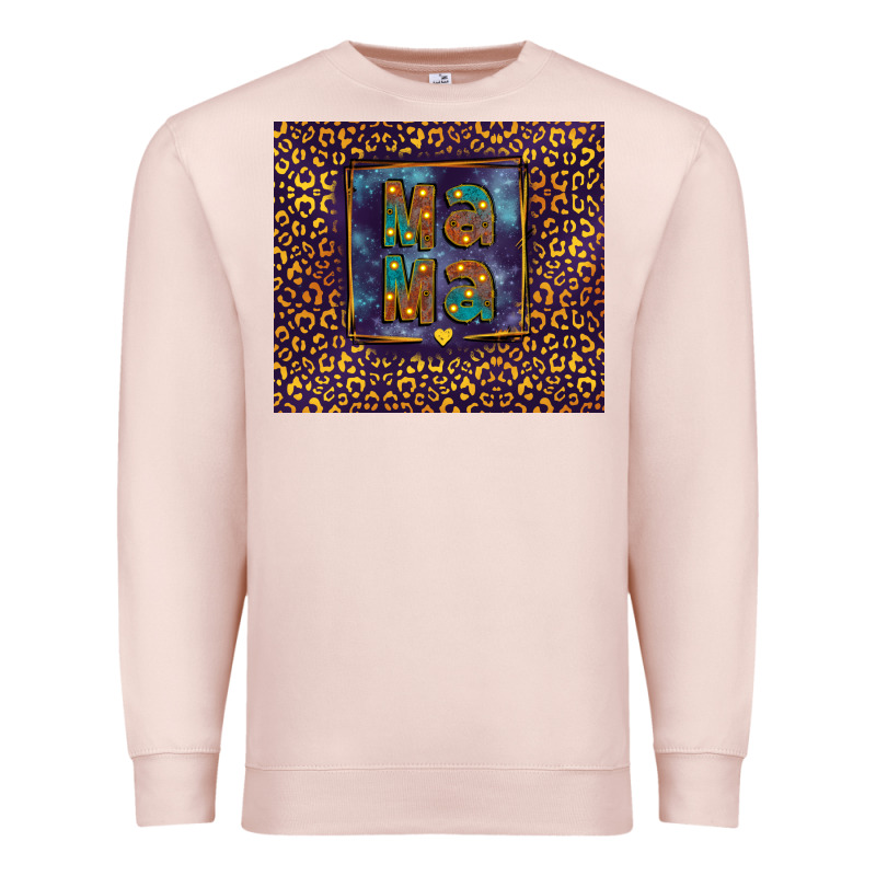 Leopard Mama Premium Sweatshirt by FaDigitalArtStudio | Teevron