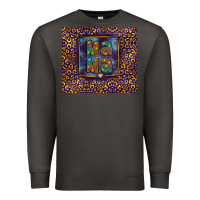 Smoke Leopard mama Premium Sweatshirt - FaDigitalArtStudio