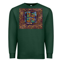 Sports Green Leopard mama Premium Sweatshirt - FaDigitalArtStudio