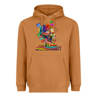 Meerkat Embrace neurodiversity Heavyweight Hoodie - FaDigitalArtStudio