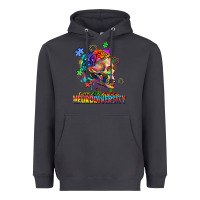 Smoke Embrace neurodiversity Heavyweight Hoodie - FaDigitalArtStudio