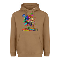 Toasted Coconut Embrace neurodiversity Heavyweight Hoodie - FaDigitalArtStudio