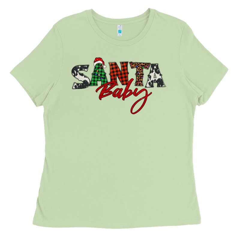 Santa Baby Ladies Tee by BarkalooDesign | Teevron