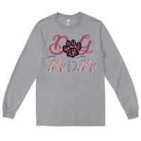 Heather Grey Dog Mom Long Sleeve Tee - Bettercallsaul