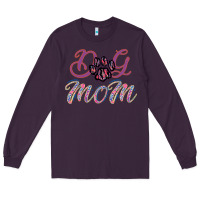 Plum Dog Mom Long Sleeve Tee - Bettercallsaul