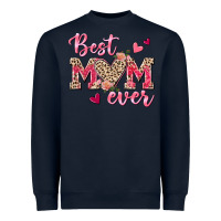 Navy Best Mom Ever Heavyweight Sweatshirt - texasbilliewilder