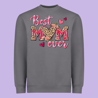 Best Mom Ever Heavyweight Sweatshirt Designed By Texasbilliewilder