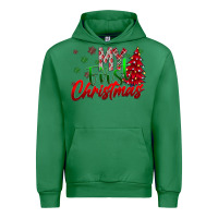 Emerald my first Christmas Urban Hoodie - CowhideDigitalArt