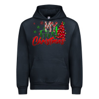 Navy my first Christmas Urban Hoodie - CowhideDigitalArt