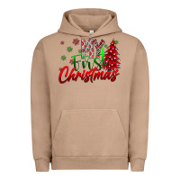 Pigment Burro my first Christmas Urban Hoodie - CowhideDigitalArt