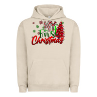Pigment French Oak my first Christmas Urban Hoodie - CowhideDigitalArt