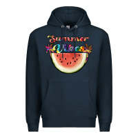 Navy summer vibes Premium Hoodie - JahusDesignShop