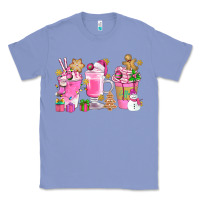 Colony Blue Pink Christmas Coffee Cups Bbs Classic Tee - BundleAndBundleShop