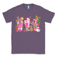 Lavender Pink Christmas Coffee Cups Bbs Classic Tee - BundleAndBundleShop