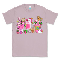 Lilac Pink Christmas Coffee Cups Bbs Classic Tee - BundleAndBundleShop