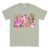 Matcha Pink Christmas Coffee Cups Bbs Classic Tee - BundleAndBundleShop