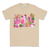 Mushroom Pink Christmas Coffee Cups Bbs Classic Tee - BundleAndBundleShop