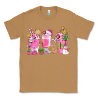 Toasted Coconut Pink Christmas Coffee Cups Bbs Classic Tee - BundleAndBundleShop