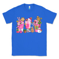 True Royal Pink Christmas Coffee Cups Bbs Classic Tee - BundleAndBundleShop