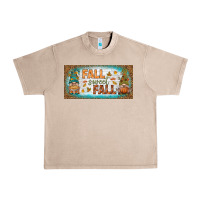 French Oak fall sweet fall license plate Urban Heavy Tee - BundleAndBundleShop