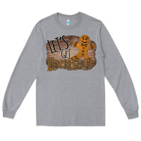 Heather Grey Let's Get Baked Long Sleeve Tee - Bettercallsaul