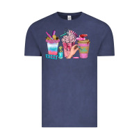 Nail Coffee Cups With Rings Bbs Vintage Tee | Teevron