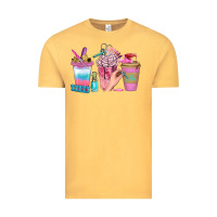 Vintage Mustard Nail Coffee Cups With Rings Bbs Vintage Tee - BundleAndBundleShop