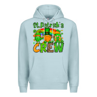 Blue Mist St. Patrick's Day crew Premium Hoodie - OliviaCreatesArt