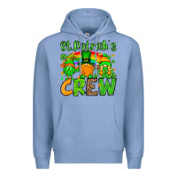 Colony Blue St. Patrick's Day crew Premium Hoodie - OliviaCreatesArt