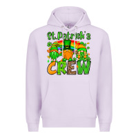 Lilac St. Patrick's Day crew Premium Hoodie - OliviaCreatesArt