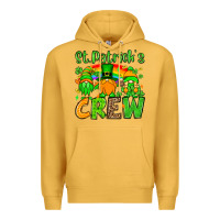 Mustard St. Patrick's Day crew Premium Hoodie - OliviaCreatesArt