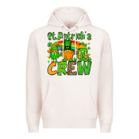 Pale Pink St. Patrick's Day crew Premium Hoodie - OliviaCreatesArt