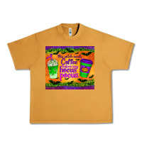 Peanut Butter this witch needs coffee before any hocus pocus tumbler Urban Heavy Tee - BundleAndBundleShop