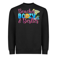Black Beaches boozy besties Summer Heavyweight Sweatshirt - NancyCooperArtShop