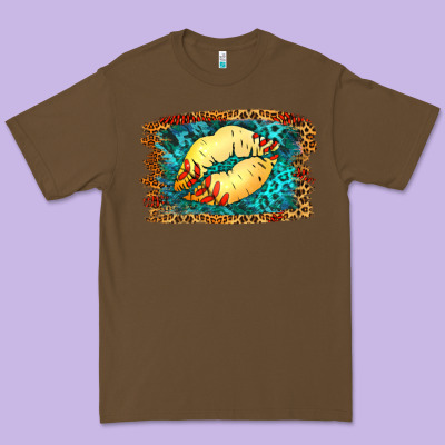 Softball Lips Premium Tee Designed By Jasminsmagicworld