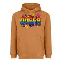 Meerkat queer Heavyweight Hoodie - FaDigitalArtStudio