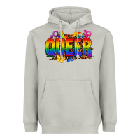 Moon Dust queer Heavyweight Hoodie - FaDigitalArtStudio