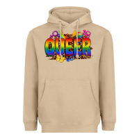 Mushroom queer Heavyweight Hoodie - FaDigitalArtStudio