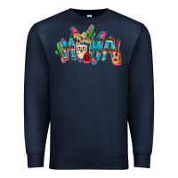 Navy Mexican mama Mother's Day Premium Sweatshirt - FaDigitalArtStudio