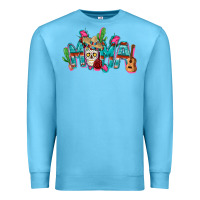 Ocean Blue Mexican mama Mother's Day Premium Sweatshirt - FaDigitalArtStudio