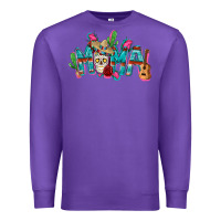 Purple Mexican mama Mother's Day Premium Sweatshirt - FaDigitalArtStudio