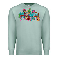 Seafoam Mexican mama Mother's Day Premium Sweatshirt - FaDigitalArtStudio