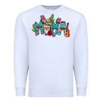 White Mexican mama Mother's Day Premium Sweatshirt - FaDigitalArtStudio